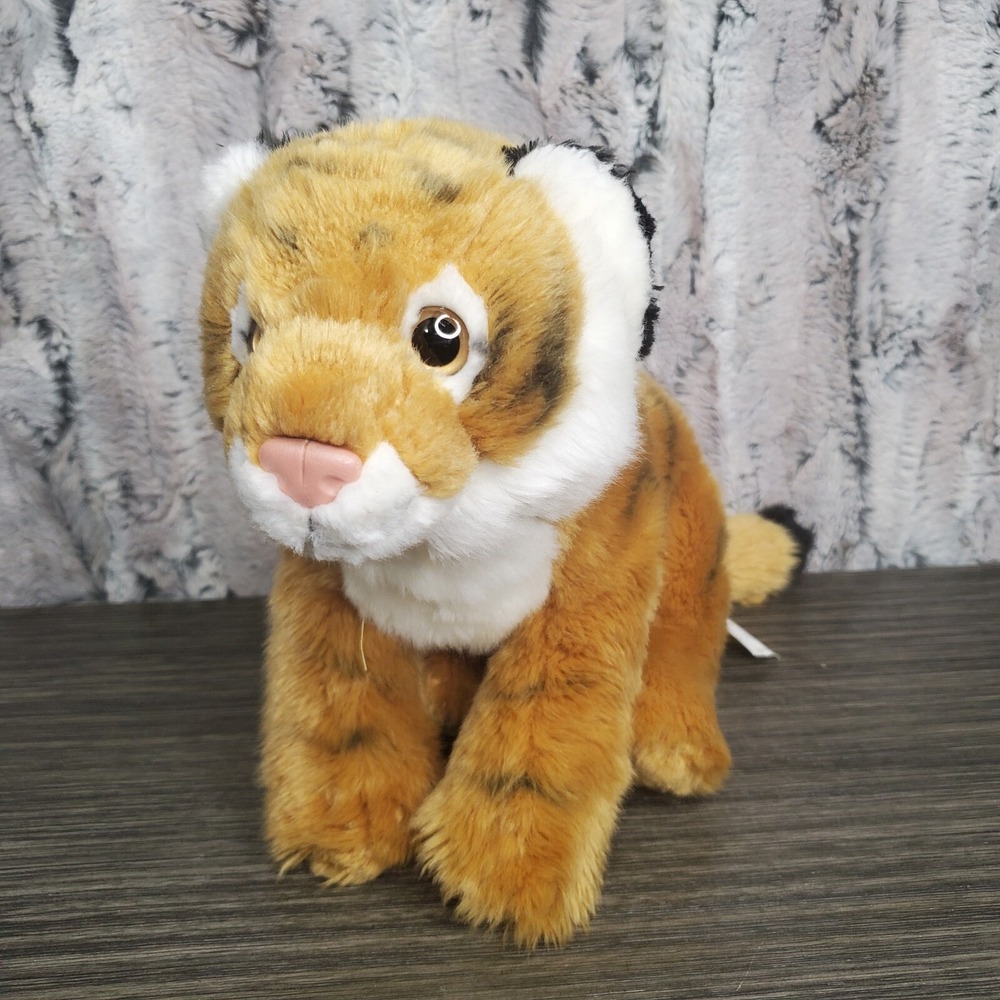 Toys R Us Animal Alley Tiger Plush Toy 12"